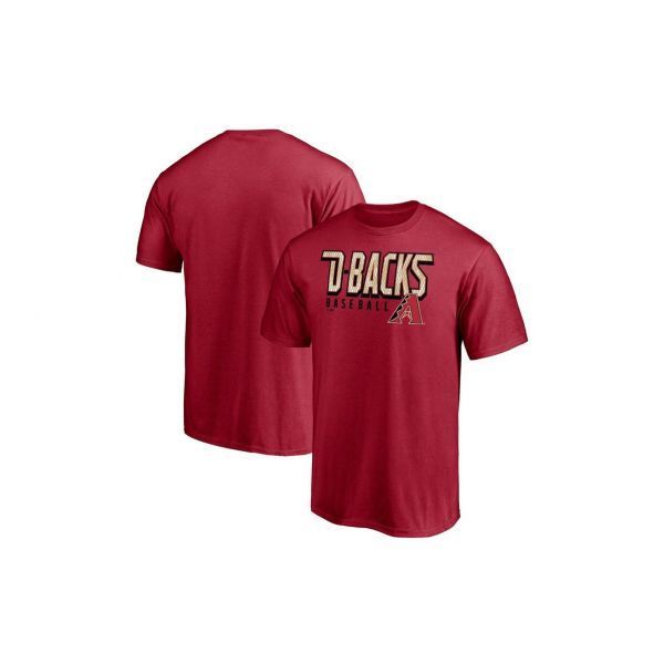 Texas Rangers Fanatics Branded Official Logo T-Shirt - Red