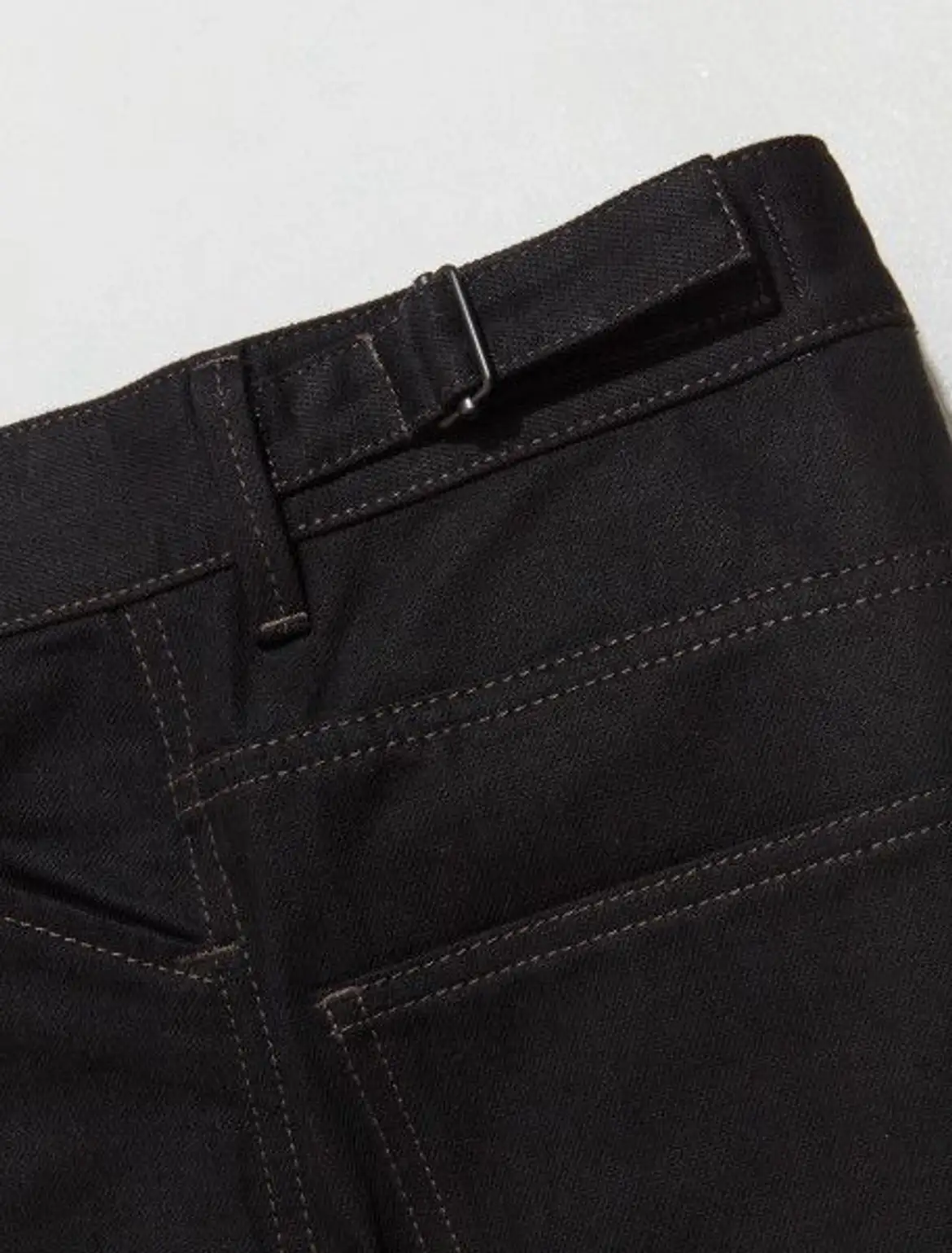 르메르-Curved 5 Pocket Pants in Black