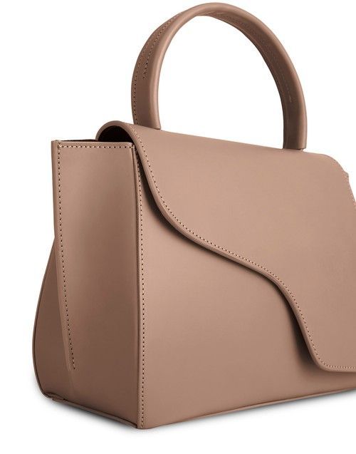 Arezzo leather handbag hazelnut ATP ATELIER