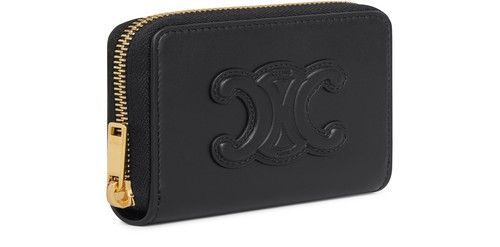 셀린느Compact zipped wallet  in smooth calfskin  CELINE