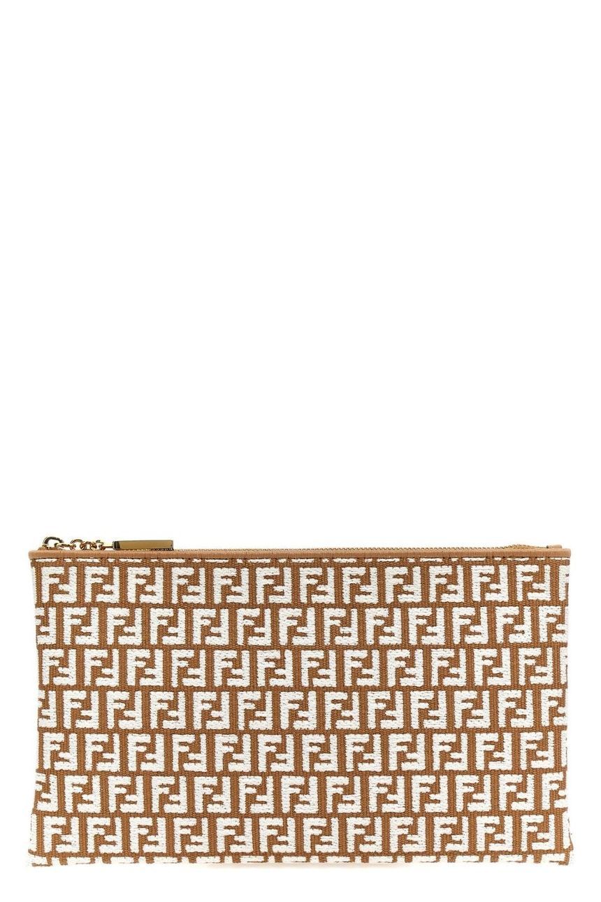 FENDI Ff medium flat pouch (7N0134AFBVF1HRM)