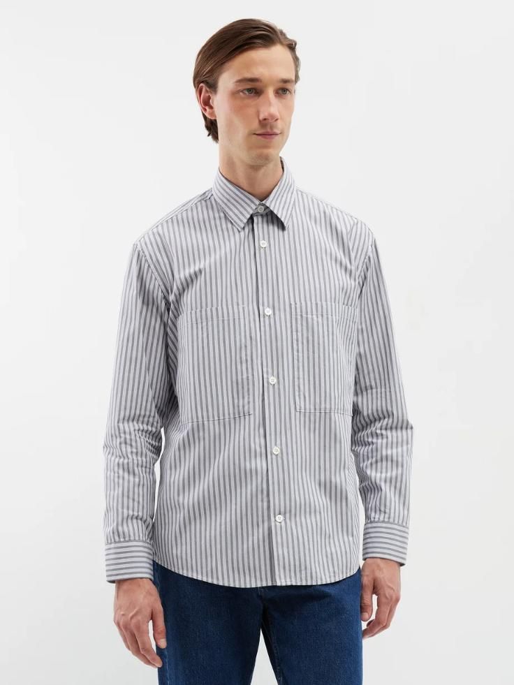 送料無料】 NN07 メンズ シャツ トップス NN07 Freddy Check Overshirt