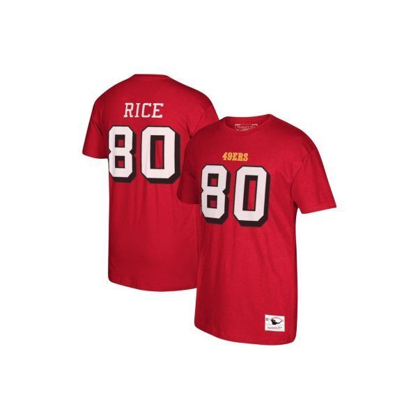 Jerry Rice San Francisco 49ers Mitchell & Ness Retired Player Name