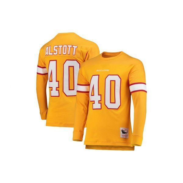 Men's Mitchell Ness Mike Alstott Orange Tampa Bay, 52% OFF