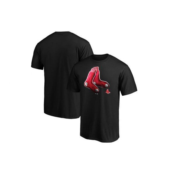 Men's Los Angeles Angels Fanatics Branded Black Midnight Mascot