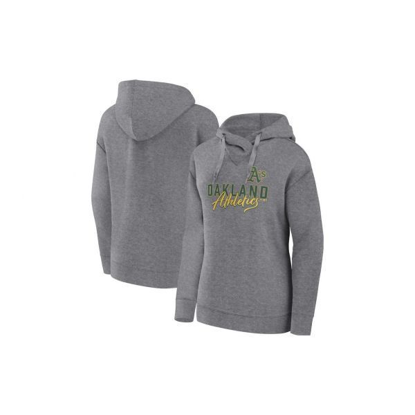 Fanatics branded heather gray oakland athletics script favorite 2023 shirt,  hoodie, longsleeve, sweater