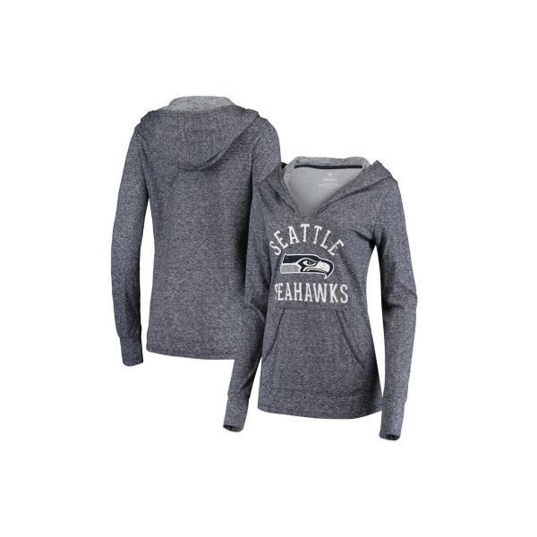 Seattle Seahawks Fanatics Branded Women's Doubleface Slub Pullover