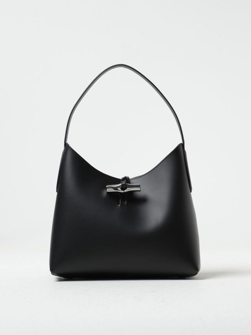 Roseau S Handbag Black - Leather (10095HPN001)