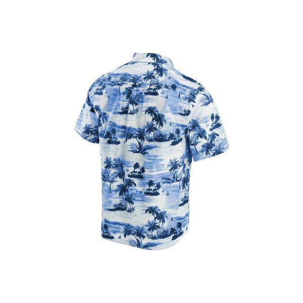 Tommy Bahama Men's Navy New York Yankees Tropical Horizons Button-up Shirt