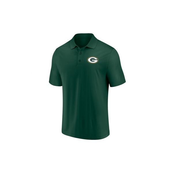 Men's Fanatics Branded Green/Gold Green Bay Packers Dueling Two-Pack Polo Set