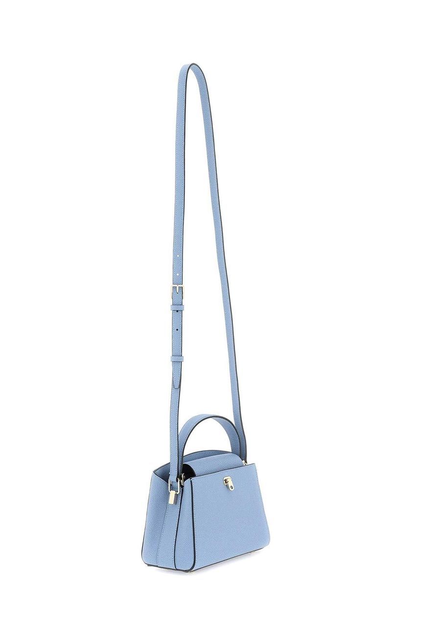 Valextra Micro Brera Top-handle Bag in Blue