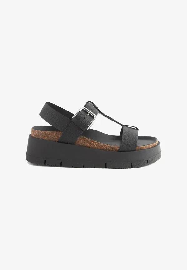 NEXT 3749558 Next FOREVER COMFORT Platform sandals black