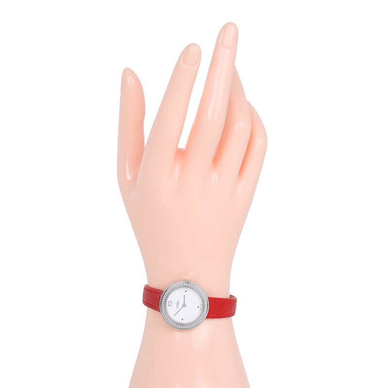 Fendi My Way Watch Red Mink Fur 3500s 59722676 | eBay