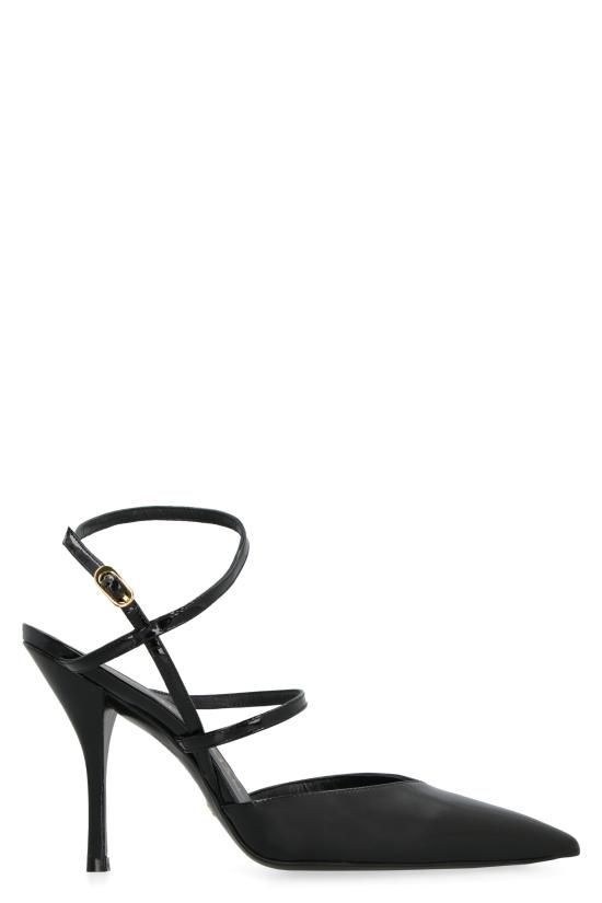 스튜어트 와이츠먼 힐 펌프스 SF228PAT BLK Black