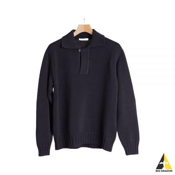 오라리-AURALEE 오라리 COTTON CORD PLATING KNIT SKIPPER (A22SP01CP