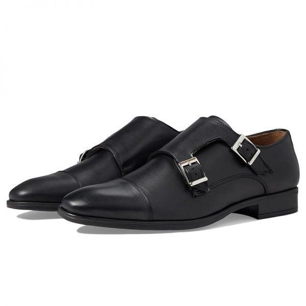 3868269 Bruno Magli Maurizio Suede Double Monk Strap