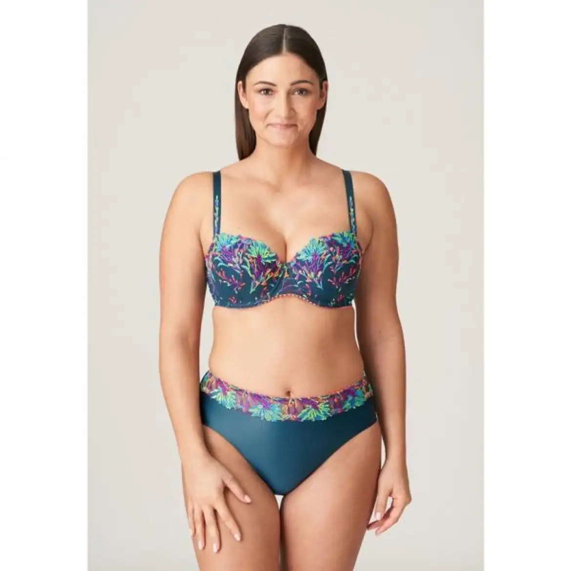 Cobble Hill Full Cup Underwire Bra- Fifties Grey