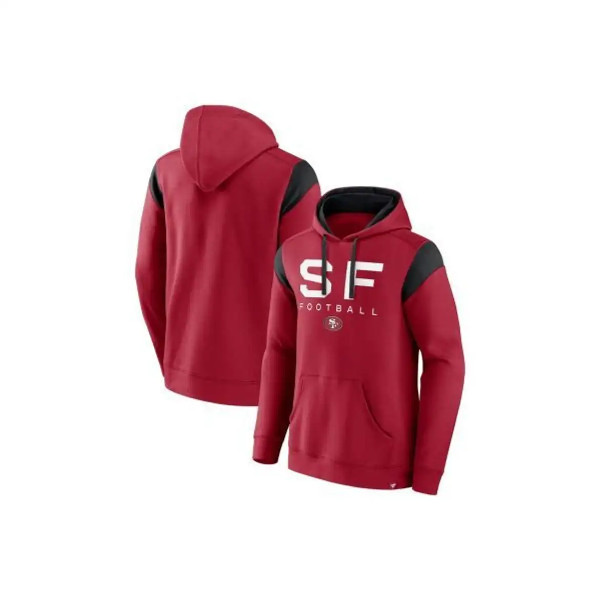 fanatics-3799764 FANATICS Mens Fanatics Branded Scarlet San Francisco 49ers  Call The Shot Pullover Hoodie