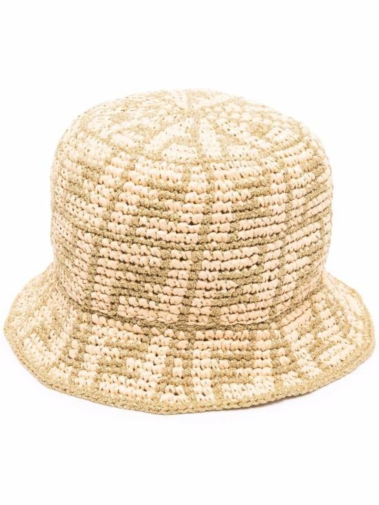 펜디(Fendi) | FENDI 펜디 Beige Pequin Canvas Baseball Cap