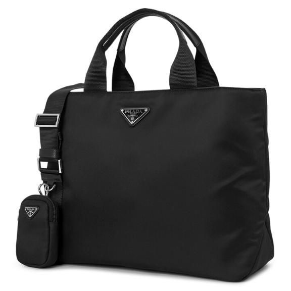 프라다(Prada) | 벨라 나일론 토트백 블랙 | 트렌비