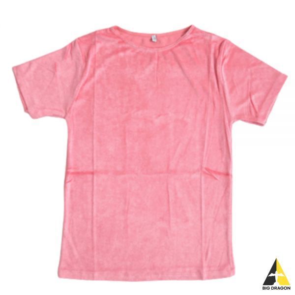 베이스레인지-BASERANGE 23FW Omo Tee in Zui Pink (TOOT-VE-AU23