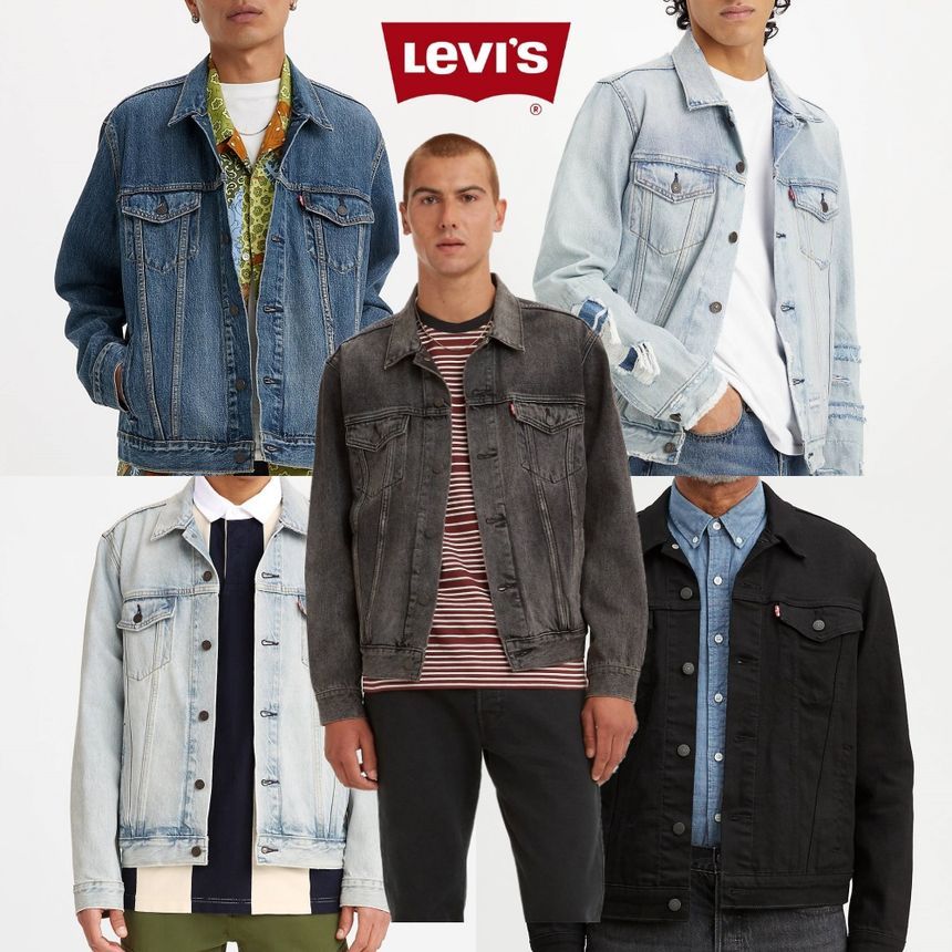 리바이스 Levi's 723340679 남자 프리미엄 트러커 데님 청 자켓