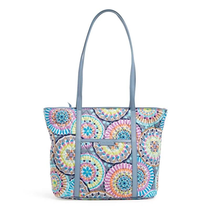 Vera bradley small hot sale trimmed tote