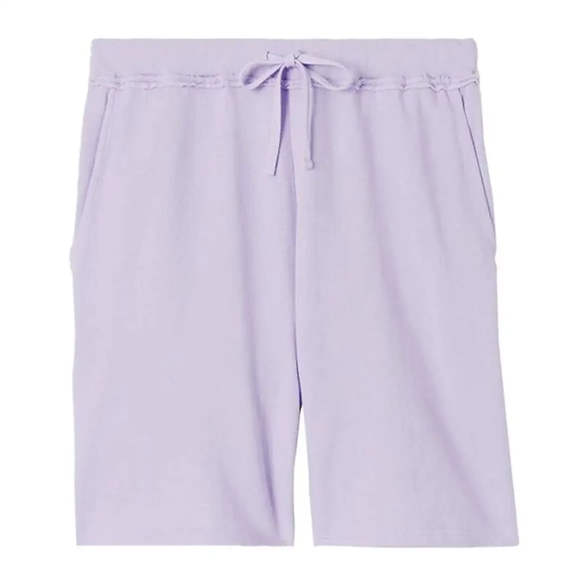 Eileen Fisher Midthigh Shorts with Drawstring in Puckered Organic