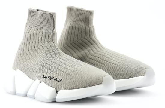 발렌시아가 스니커즈 654045W2D81 GREY WH TR