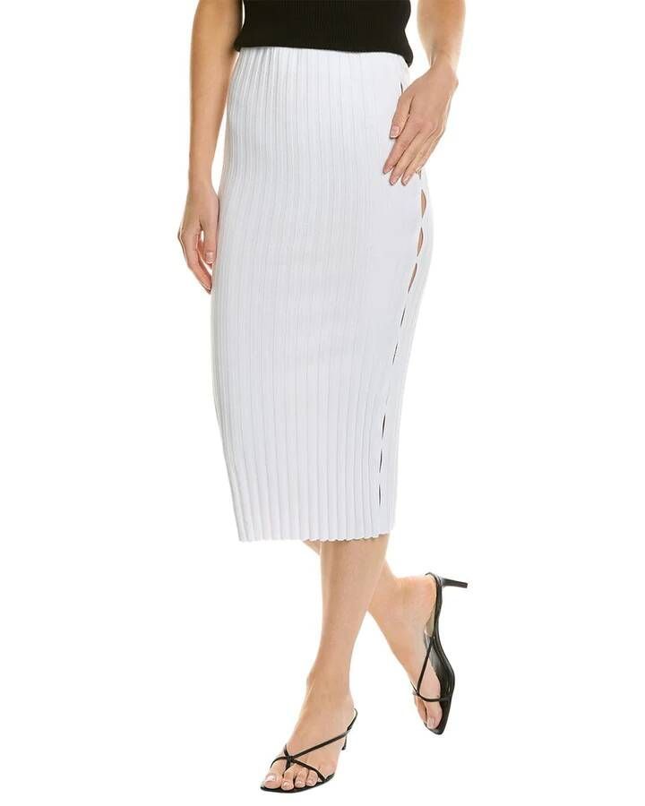 3976907 Cotton Citizen Capri Cutout Midi Skirt(65035629)