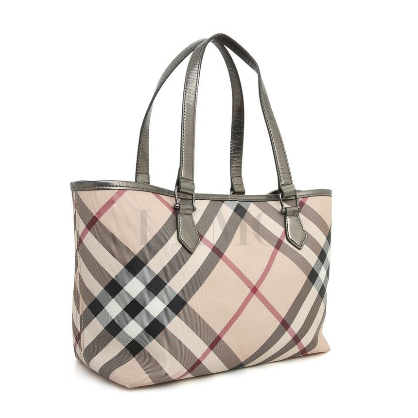 Burberry Vintage Nova Check PVC Nicky Shoulder Bag - SKU