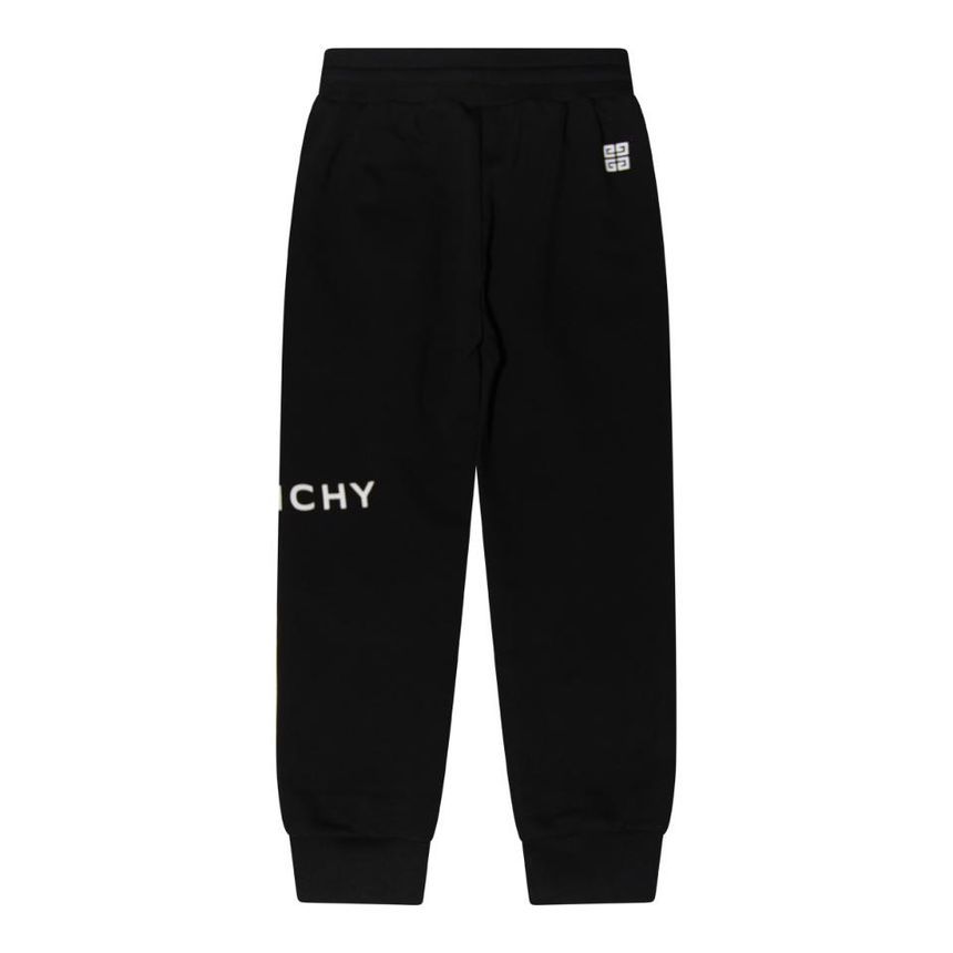GIVENCHY: pants in printed logo cotton - Green
