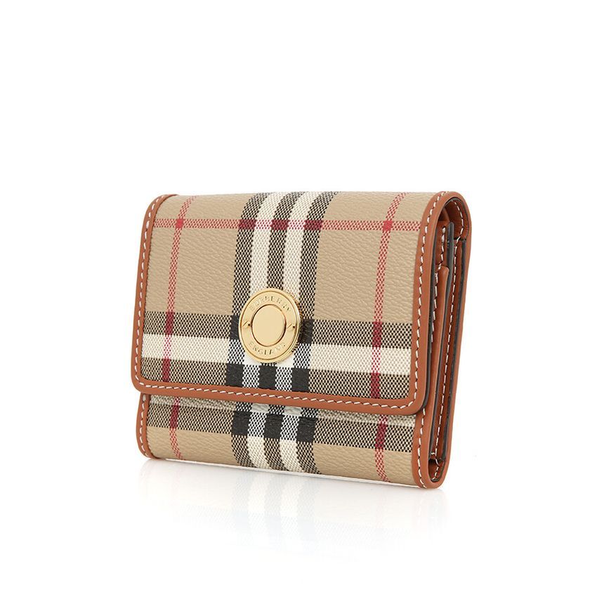 Burberry Check Mini Wallet Lancaster Folding Wallet 8070415
