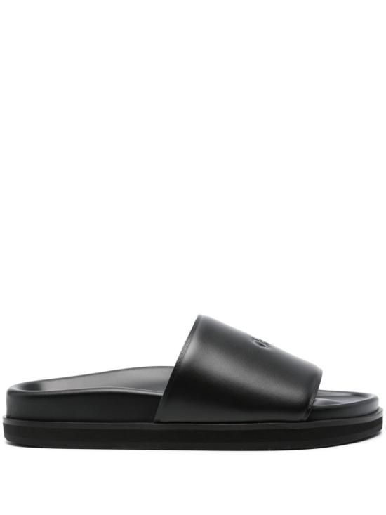 오프화이트 뮬 슬리퍼 OWIT006C99LEA0011010 BLACK