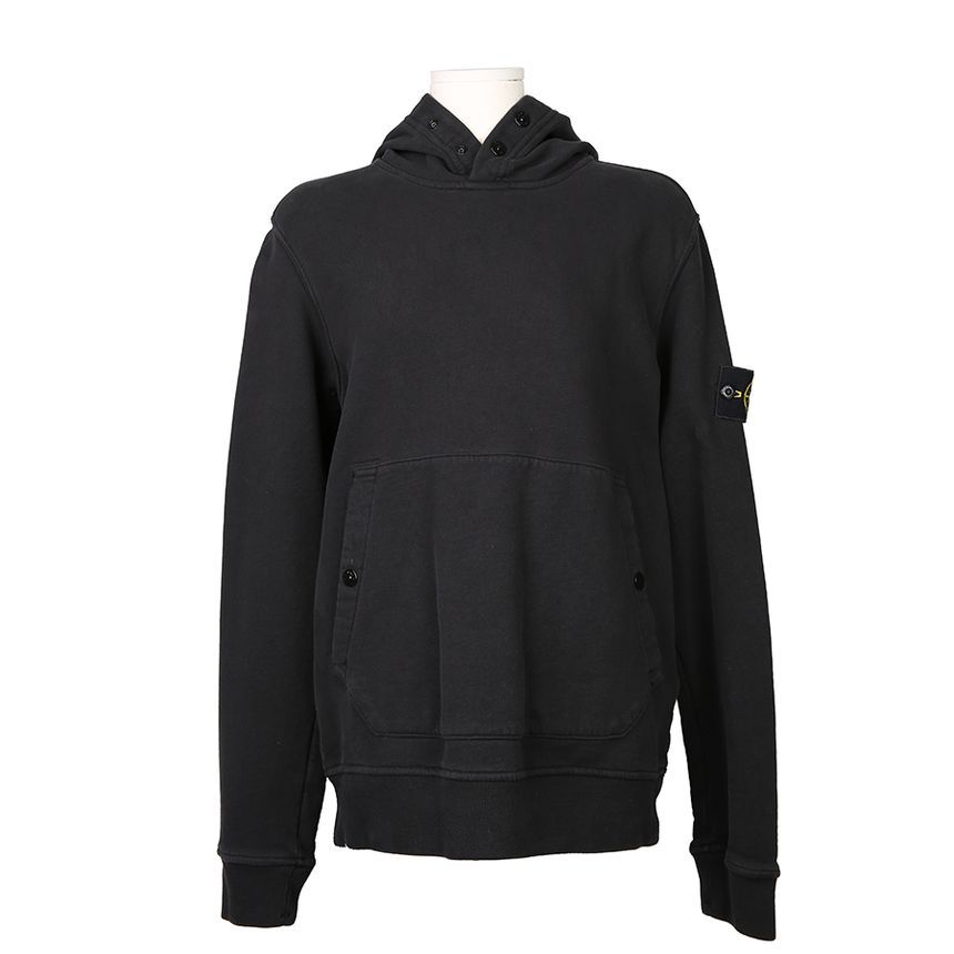 Stone Island Woven Logo Hooded Sweatshirt V0029 791561720