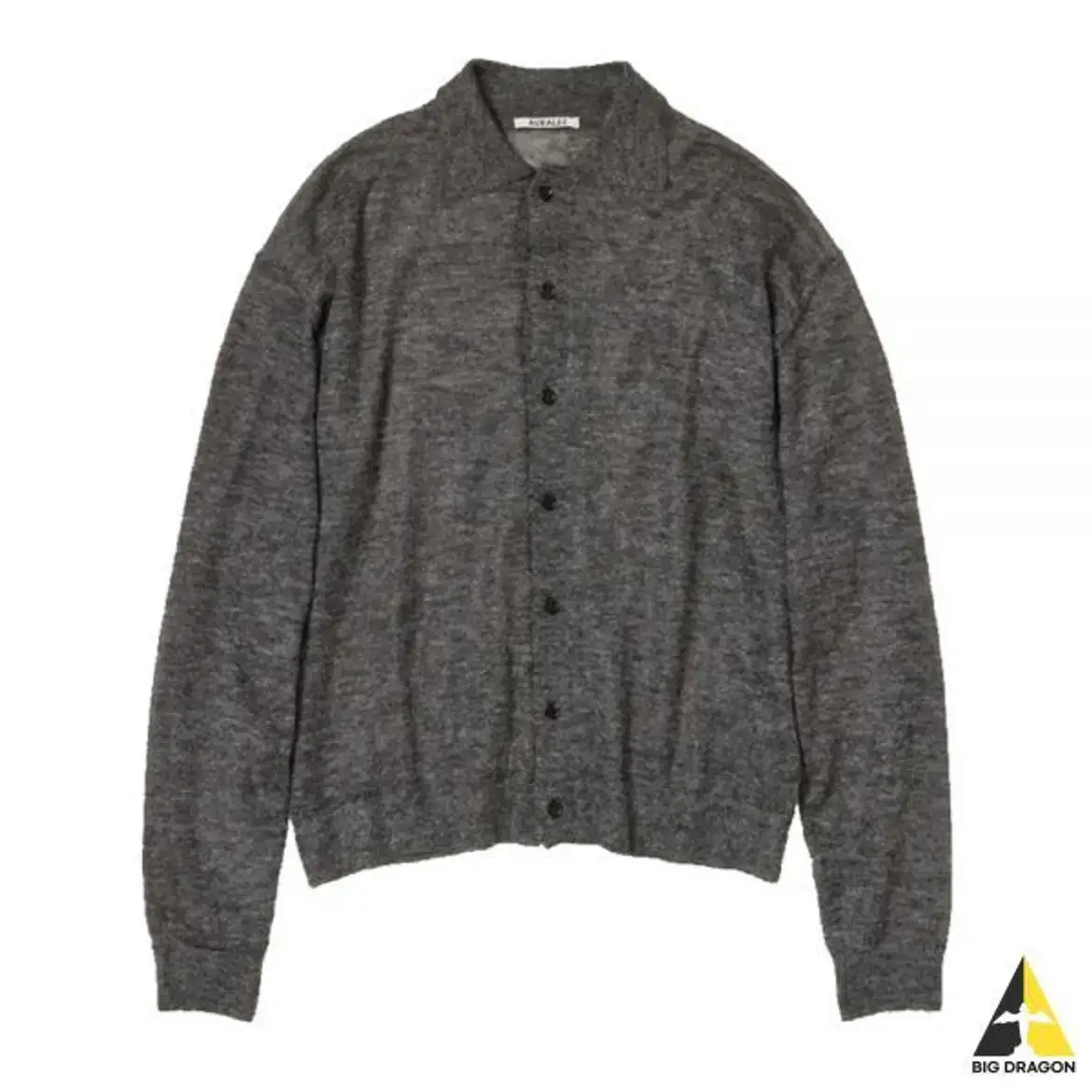 오라리-AURALEE 오라리 KID MOHAIR SHEER KNIT CARDIGAN (A23AC01FG