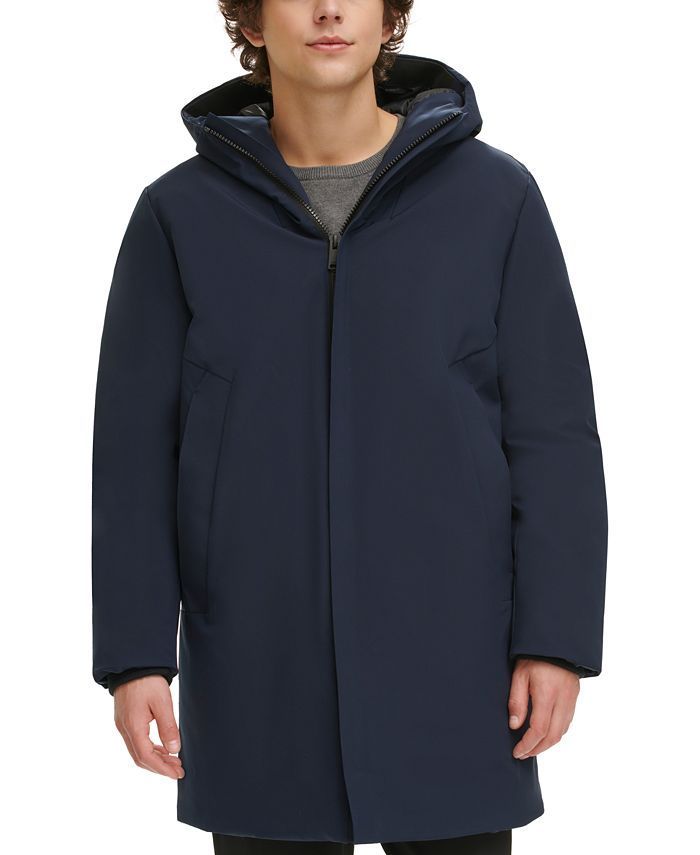 Hooded parka mens on sale