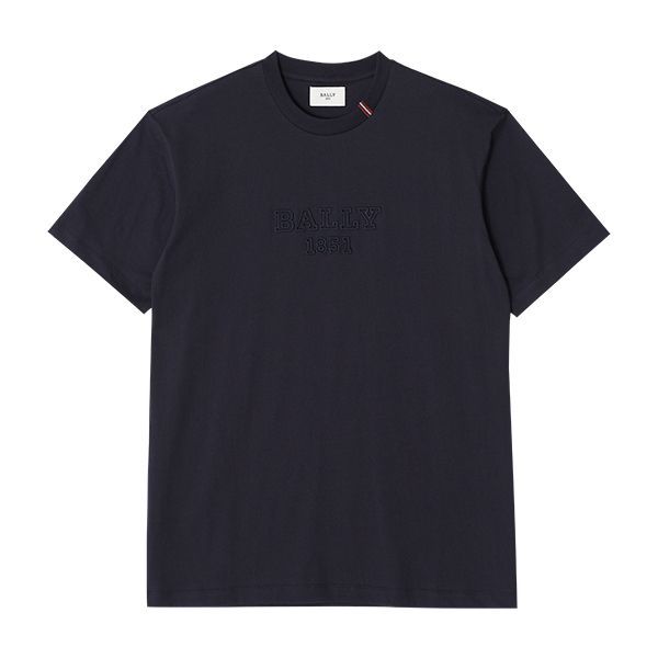 Tシャツ・カットソー BALLY FW24 Black cotton t-shirt (MJE04TCO018 U901) 楽天市場】BALLY（素材（生地・毛糸）綿・コットン）（Tシャツ