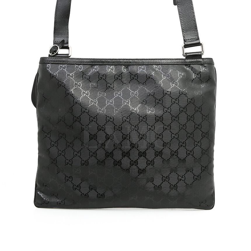 GUCCI グッチ レディース 腕時計 黒 ブラック 文字盤 SS レザー