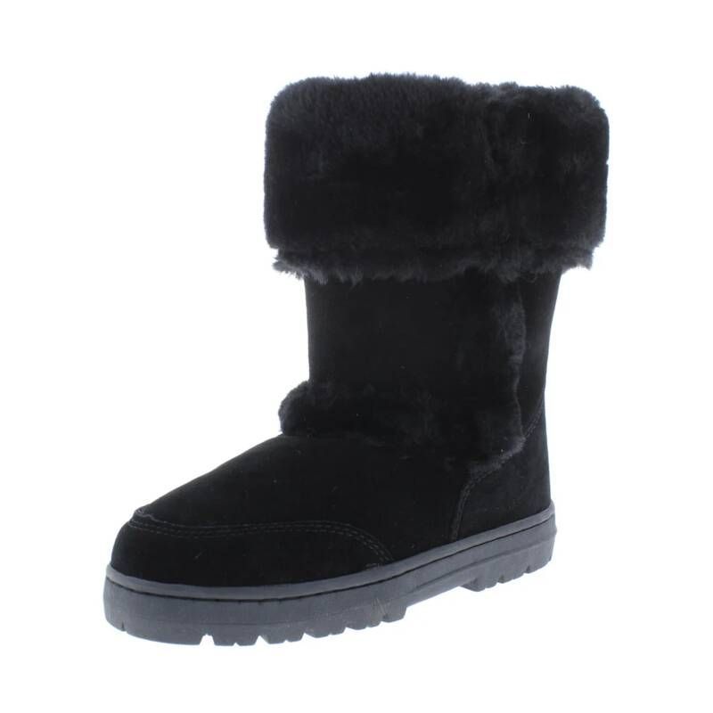 Faux fur casual boots best sale