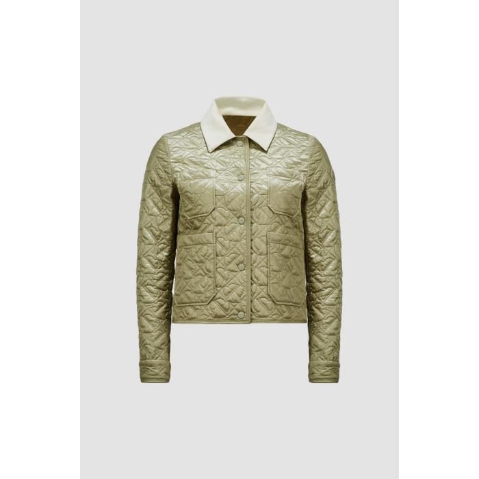 몽클레어 패디드 셔츠 자켓 세이지 그린 Vaerde Padded Shirt Jacket Sage Green J10931A00120788KZ219