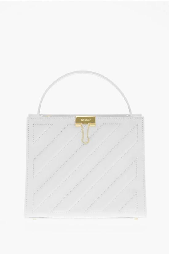 오프화이트 토트백 OWNA196F22LEA0010100 White