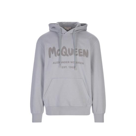 알렉산더 맥퀸 집업 니트 688715 QUZ81 0912 Gray GRAY
