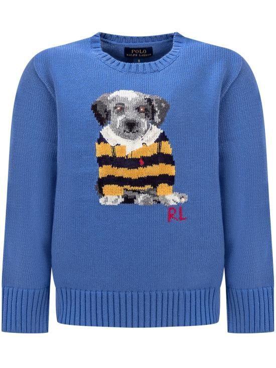 키즈 폴로 랄프로렌 키즈 풀오버 322935477 001 NEW ENGLAND BLUE