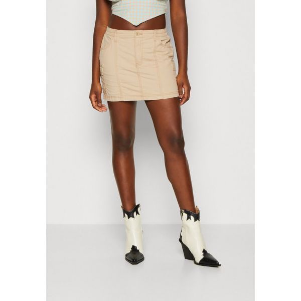 Hollister Co. 3757208 Hollister Co. CARGO Mini skirt tan