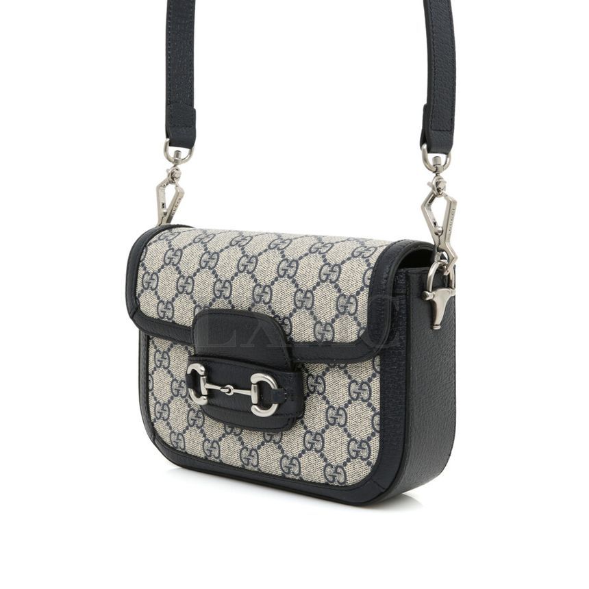 Gucci GG Supreme Horsebit 1955 Mini Crossbody Bag 658574