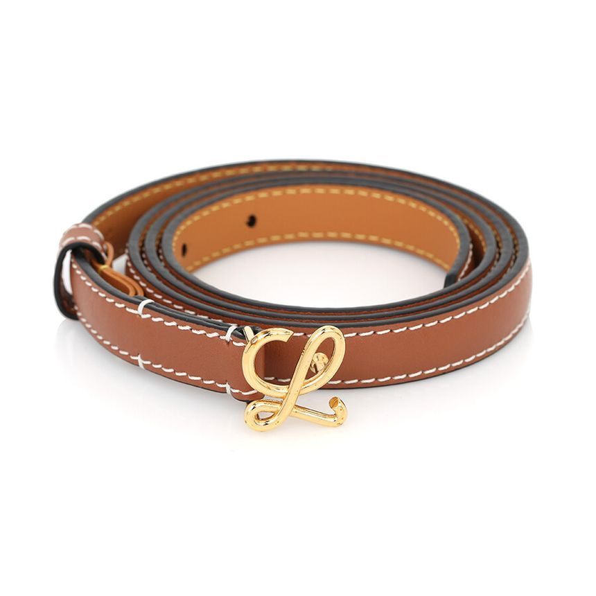 LOEWE ロエベ レディースベルト AMAZONA PADLOCK 2CM BELT