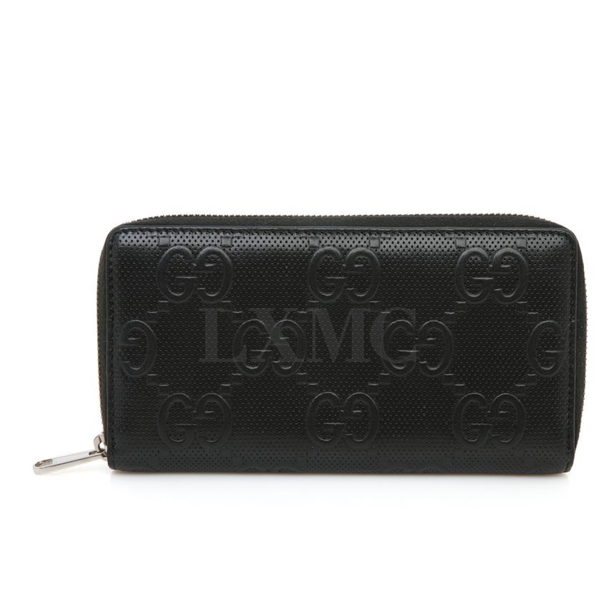 格安SALEスタート!の商品をすべて Gucci eBay | 103851484 625558 Wallet Around Zip Embossed GG 小物