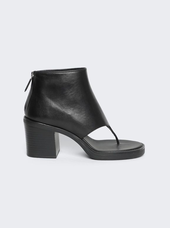 힐 샌들 부츠 블랙 HEELED SANDAL BOOT BLACK