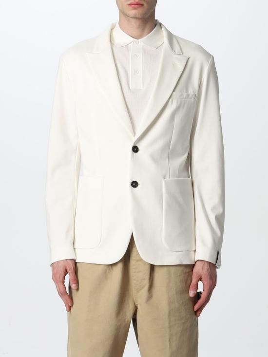 파올로페코라 자켓 L0814808 1102 Yellow Cream